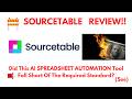 Sourcetable Review- Do I really need this AI SPREADSHEET AUTOMATION Tool?(Do not Use Yet