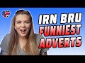 FUNNIEST IRN BRU ADVERTS | AMERICAN REACTS | AMANDA RAE