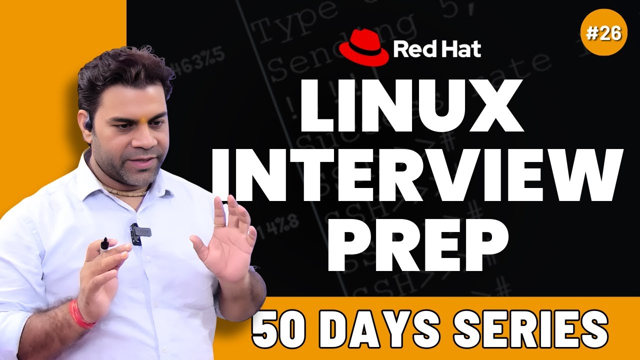 Day 26 linux interview preparation with practical sessions live