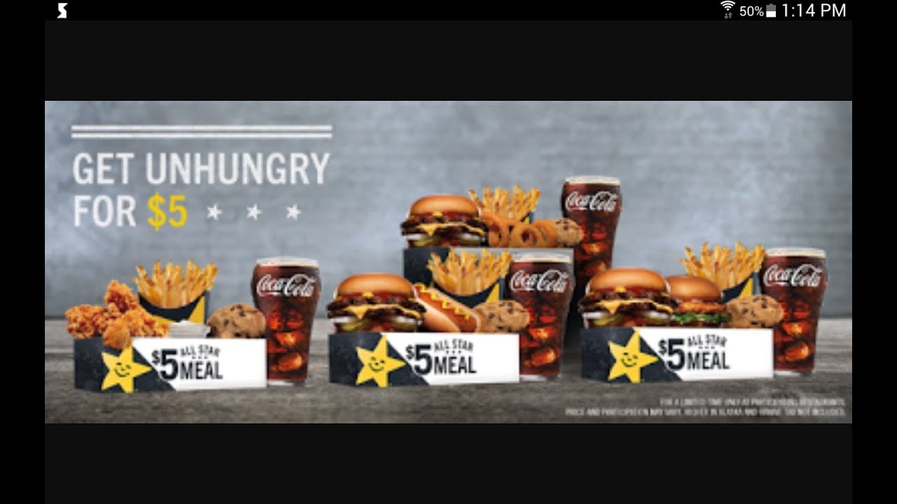 5 NEW CARL'S JR ALL STAR MEAL BOX YouTube