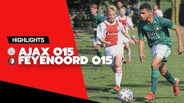 Spectaculaire mini-Klassieker: 8 goals! 😳 | Ajax O15 - Feyenoord O15 | 2021-2022