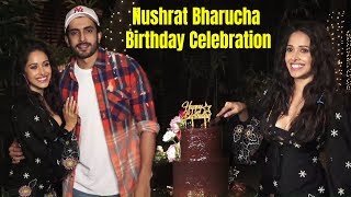 Nusrat Barucha Celebrates Her Birthday With Bf Sunny Nijar And Friends Full Night Party