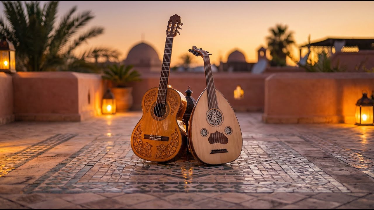 Spanish Guitar & Arabic Oud – Flamenco Rumba Fusion for Relaxation & Chill