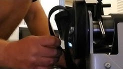 Bowflex repair help. Changing a motor belt on a TC20
