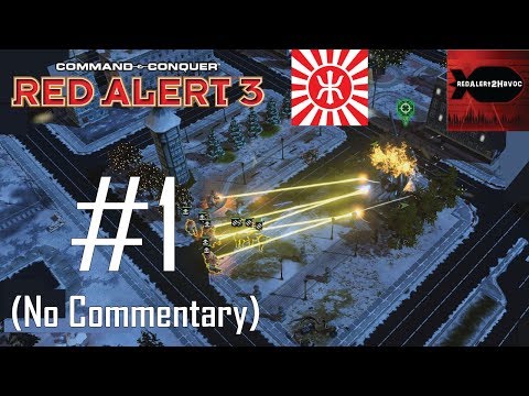 C&C: Red Alert 3 - EotRS Campaign Playthrough Part 1 (The Death of Father Frost, No Commentary)