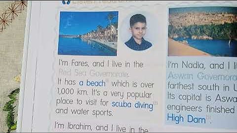 Unit 3 lesson 3 connect plus grade 4.. The Governorates of Egypt.