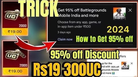 How to Get 95% Off on BGMI: Fixing Play Store Not Showing