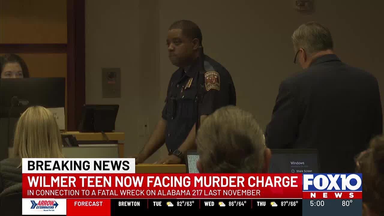 Wilmer teen now facing murder charge in connection to fatal wreck - YouTube