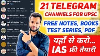 UPSC Preparation Telegram Channel 🔥| Best Telegram Channel for UPSC Notes, Books, Material screenshot 4