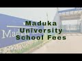Maduka University School Fees 2025 2026 Full Breakdown Maduka University School Fees 2025 2026 Full Breakdown