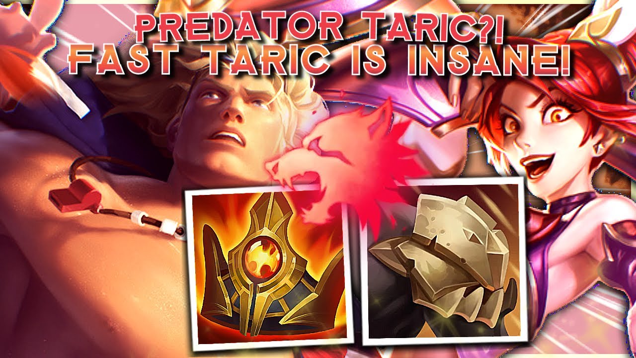 Season 12 Taric Jungle -- Predator Runes. Fight Spam Ganks with Spam Ganks