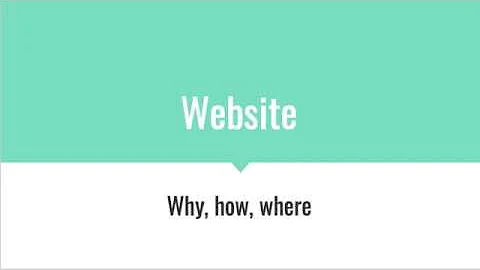 Author Website Basics and Beyond