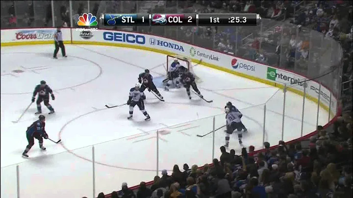 Cody McLeod goal 2-1 April 21 2013 St. Louis Blues...
