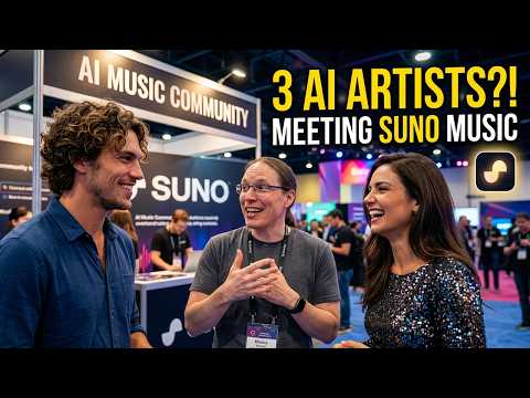 Wow 3 AI Artists Now! Suno, AI Music Community and More