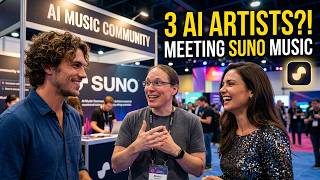 Wow 3 AI Artists Now! Suno, AI Music Community and More