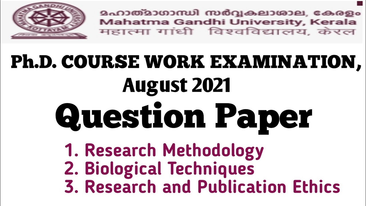 phd course work exemption