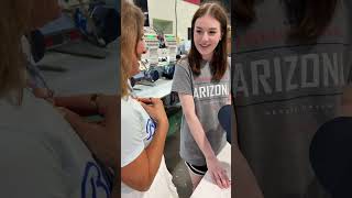 She asked them to sign a very important document…