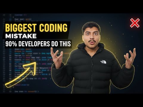 The Biggest Beginner Coding Mistake | 90% People Make This