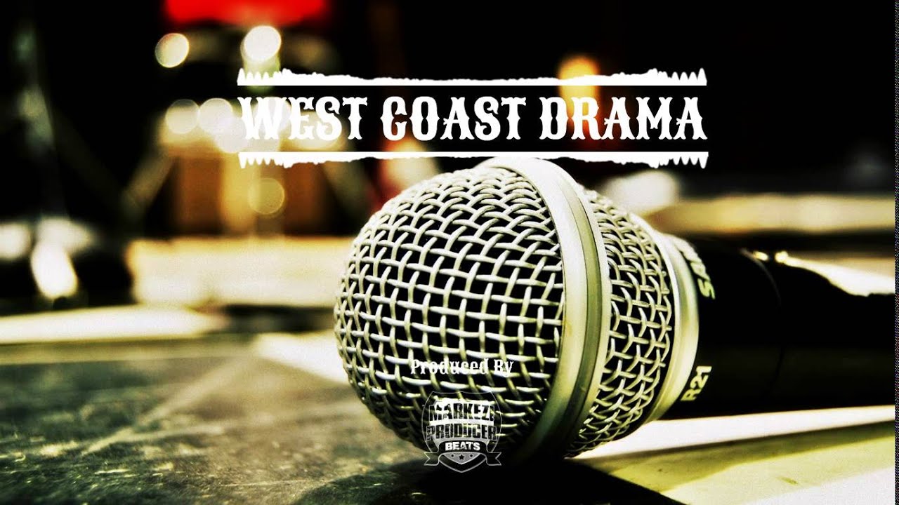 Hard West Coast / Piano Rap Beat Instrumental 2015 [ WEST COAST DRAMA ]