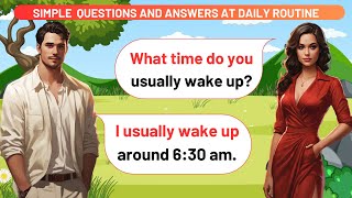 Conversation Questions and Answers | Daily Conversations Q&A Practice | Daily English