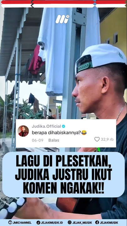 LAGU DI PLESETKAN, JUDIKA JUSTRU IKUTKOMEN NGAKAK!!