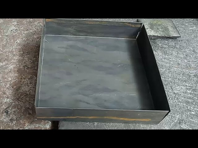 Making A metal Box Out Of Sheet Metal 