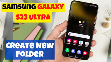 How to Create New Folder In My Files File Manager Galaxy S23 Ultra #samsung