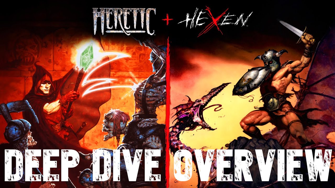 Heretic + Hexen - Definitive Re-Release Overview - YouTube