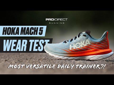 HOKA MACH 5 | WEAR TEST AND RUNNING SHOE REVIEW - YouTube