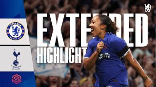 Chelsea Women 2-1 Tottenham Hotspur Women | Highlights - EXTENDED | Chelsea FC | WSL 2023/24