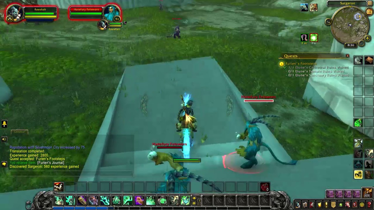 World of Warcraft - Horde Quest Guide - Furien's Footsteps