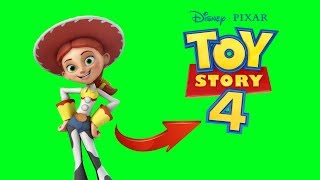 Jessie from Toy Story 4 Animation  on Green Screen