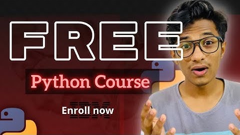 IBM Launched FREE Python course 😱| Learn Python for free | Enroll now🚀 | Utkarsh Nandre🔥
