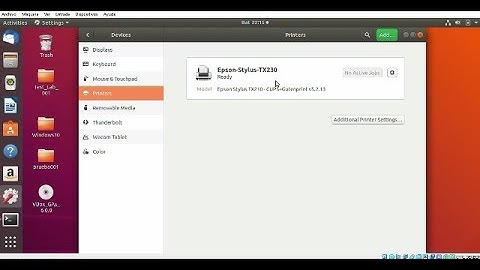 Configurar impresora en Ubuntu desde la línea de comandos (Shell) | Ubuntu 18.04 - Ubuntu 20.04 LTS