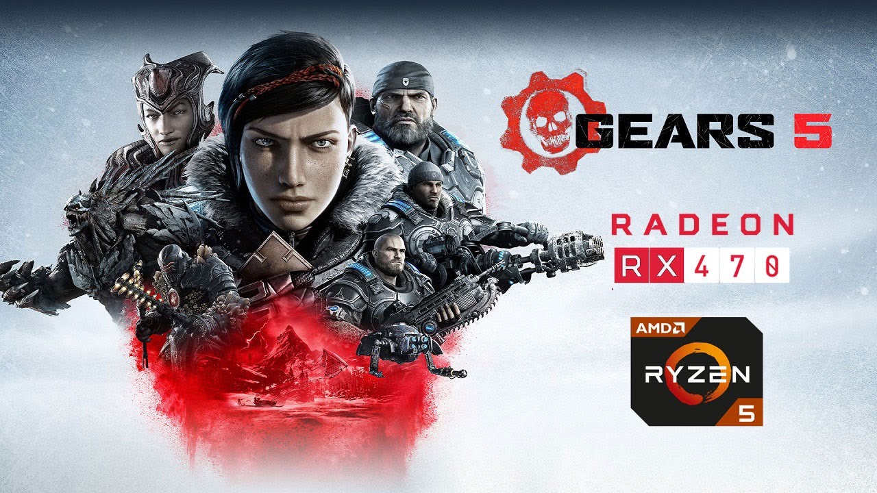 Gears 5 - RX 470 - Ryzen 5 2600 - FPS Test