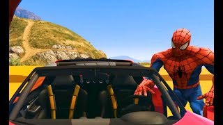 JOGO DE CARROS PARA CRIANÇA -JOGO DE CORRIDA - HOMEM ARANHA E HULK