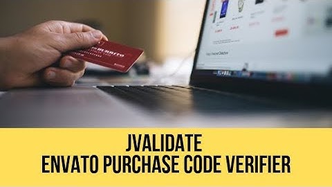 JValidate - Envato Purchase Code Verifier