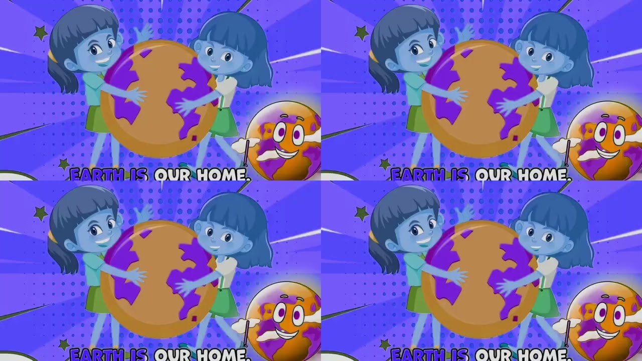 Planet Earth Is our Home Song | Solar system | Sponsored by Gamavision KlaskyCsupo effects