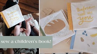 Sewing a Children's Soft Book | DIY Tutorial screenshot 4