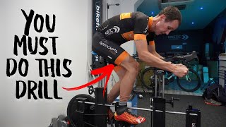 How to INCREASE your cycling LEG STRENGTH (You must do this drill!)