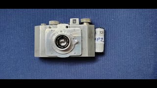 Vintage French 127 Film Camera Gallus Derlux