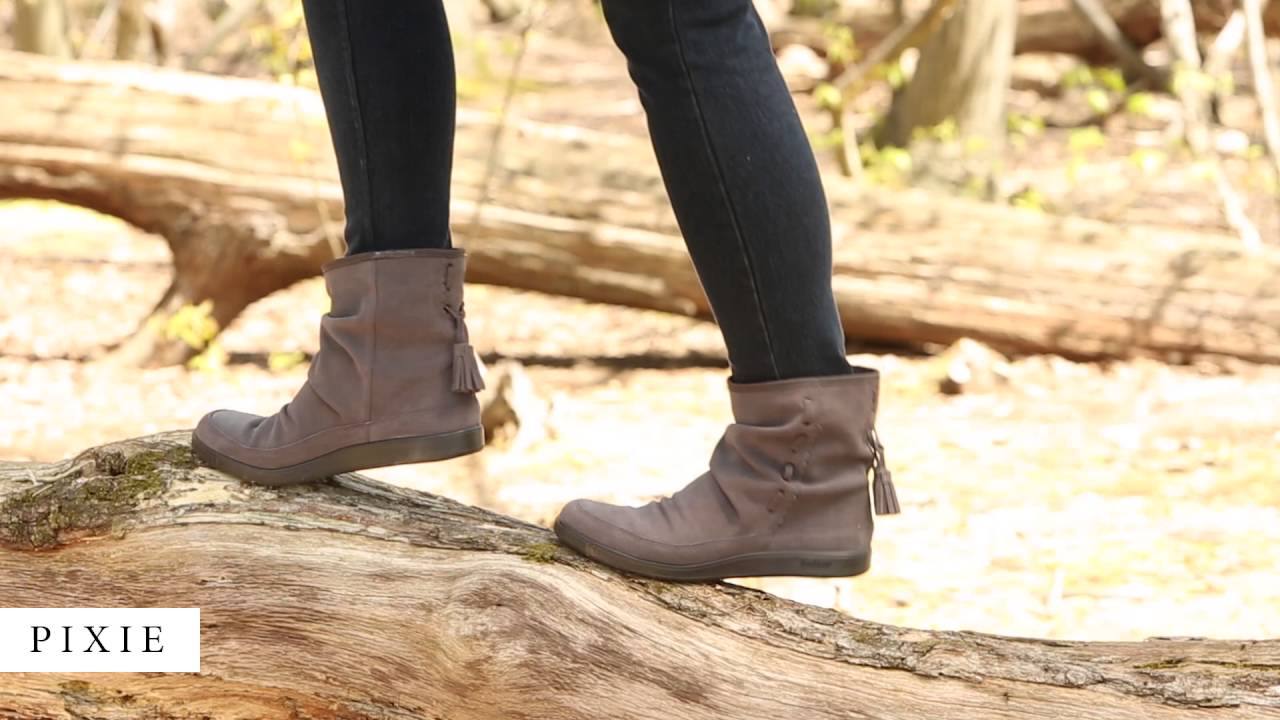 hotter black pixie boots