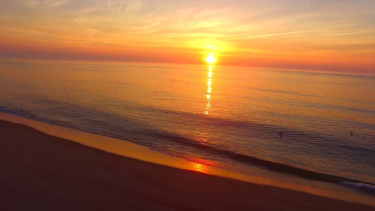 Sunrise Morning on Hampton Beach