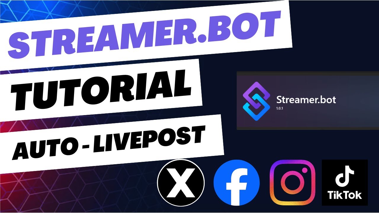 #7 🔴 Automatischer „Ich bin live“-Post mit Streamer.Bot, Make & Buffer