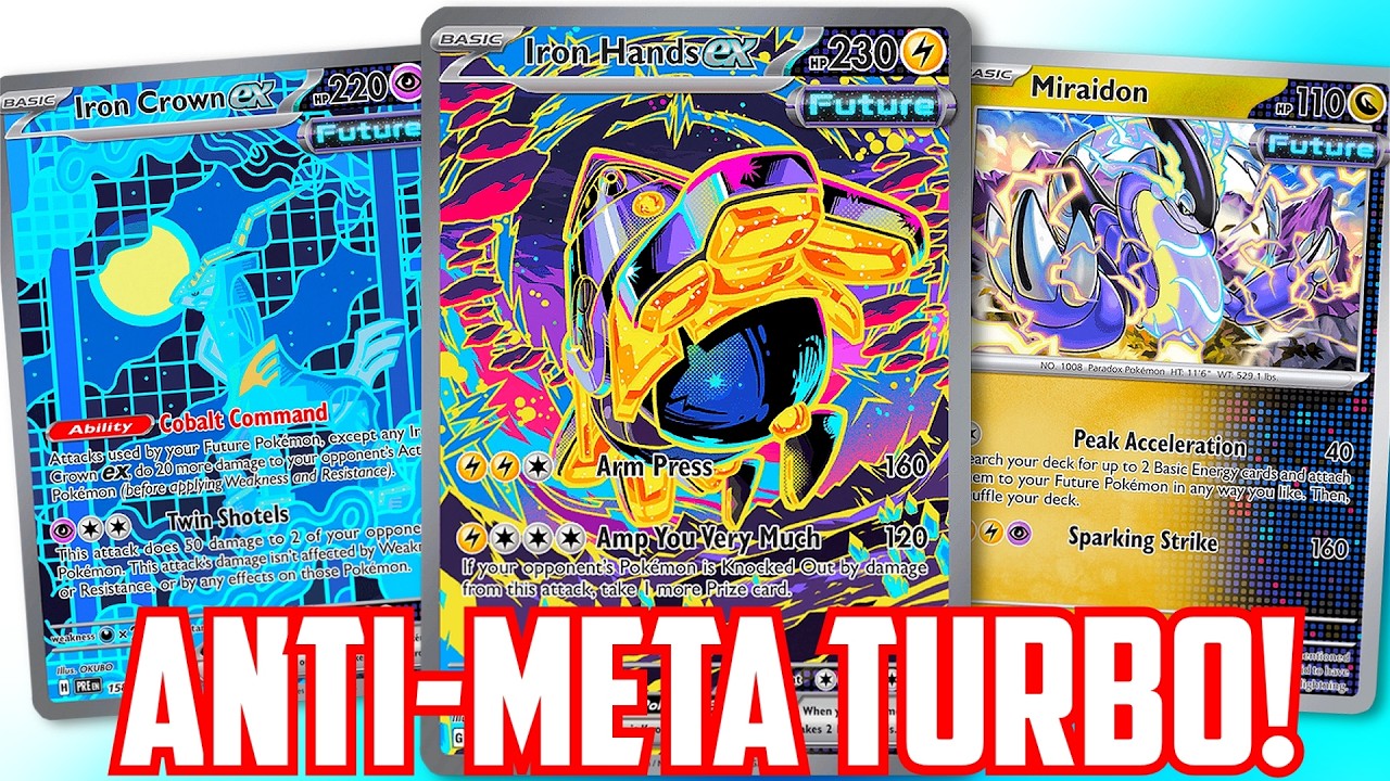 Is FUTURE Miraidon the BEST underrated Turbo Deck? (Pokemon TCG Deck Profile/Gameplay)