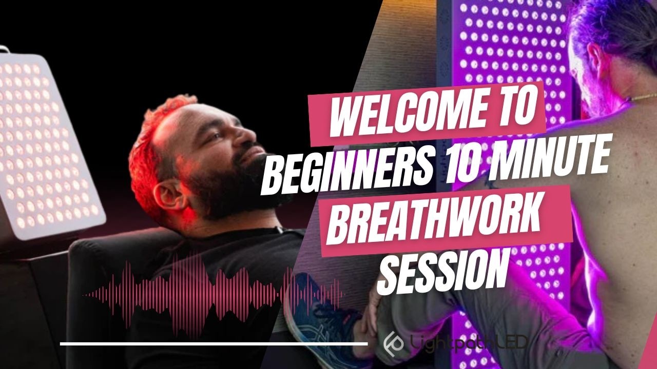10 Minute Guided Breathwork for Stress Relief | Powered by Lightpath ...