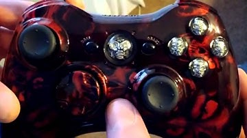 Candy Hades Skull Custom Xbox 360 Controller