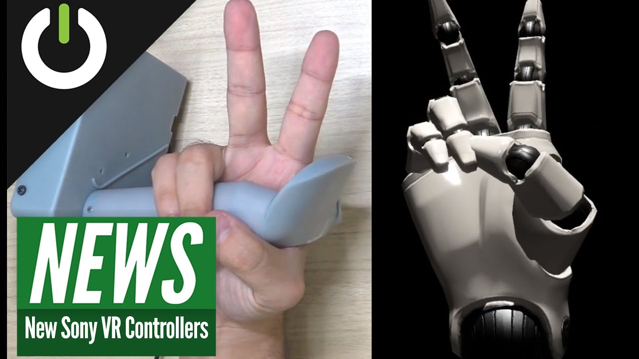 Sony показала прототип VR-контроллера нового поколения с трекингом пальцев