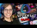 Exploring VIVERSE Worlds LIVE! | #VIVERSE #sponsored