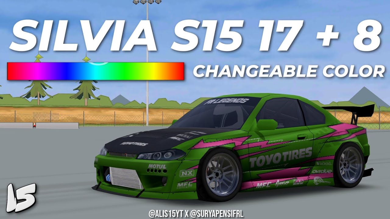 Silvia Color Code Livery Codes Nissan Silvia S15 for FR Legends - YouTube
